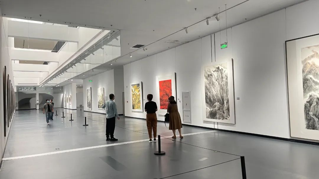 大美长城——唐山市“喜迎二十大共建新家园”主题创作美术作品展开幕