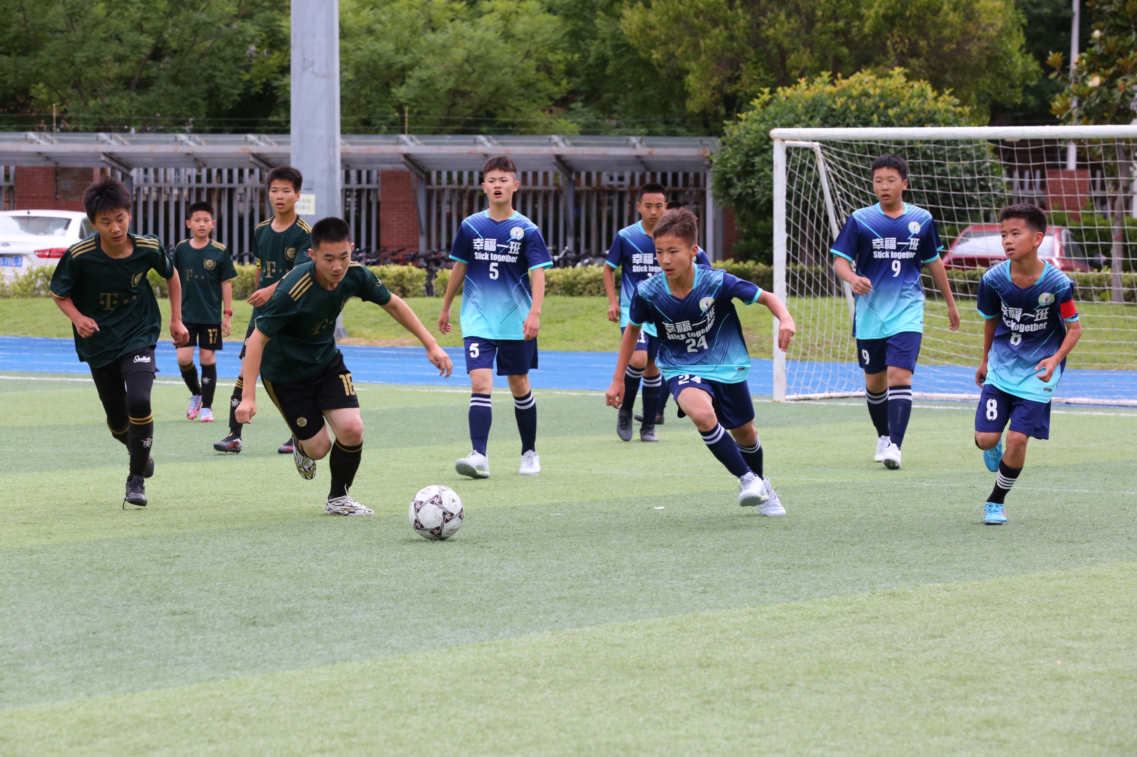 校园操场创意走秀,西安欧亚学校走秀