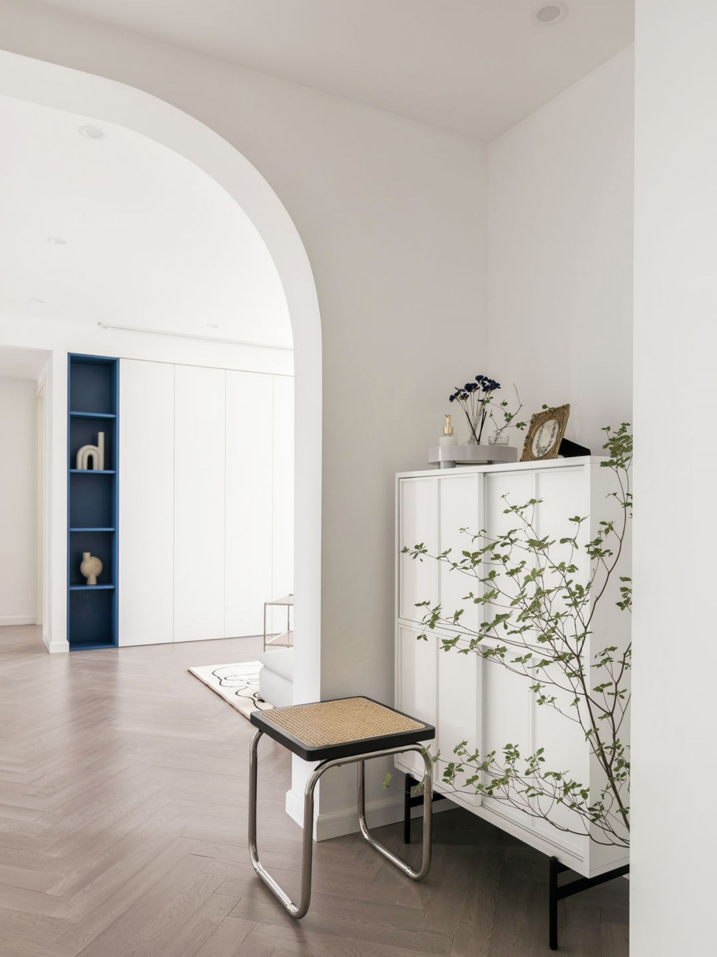 法式简约型公寓,优雅法式公寓设计