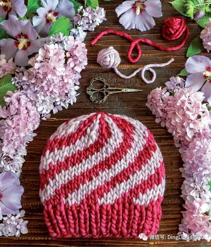 针织帽子设计手稿,针织帽款式设计图