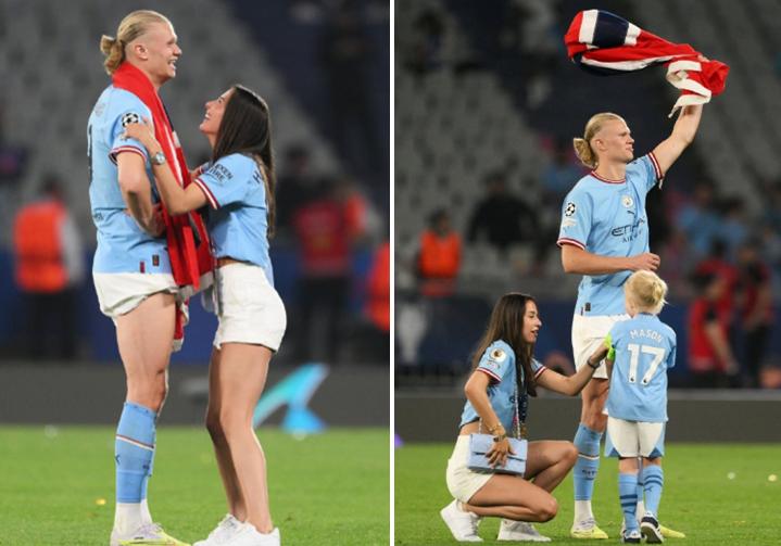 哈兰德女友身材照,哈兰德的女友