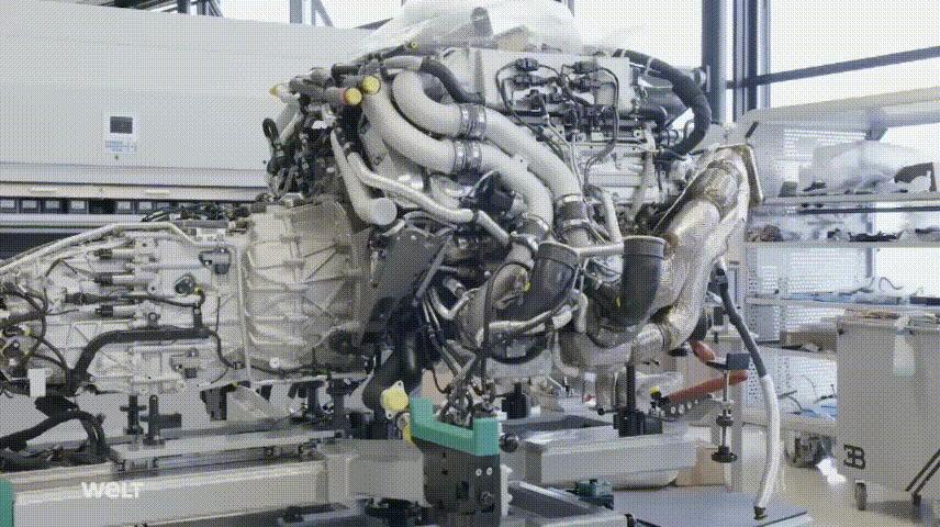 布加迪95968拼装教程,高清实拍布加迪