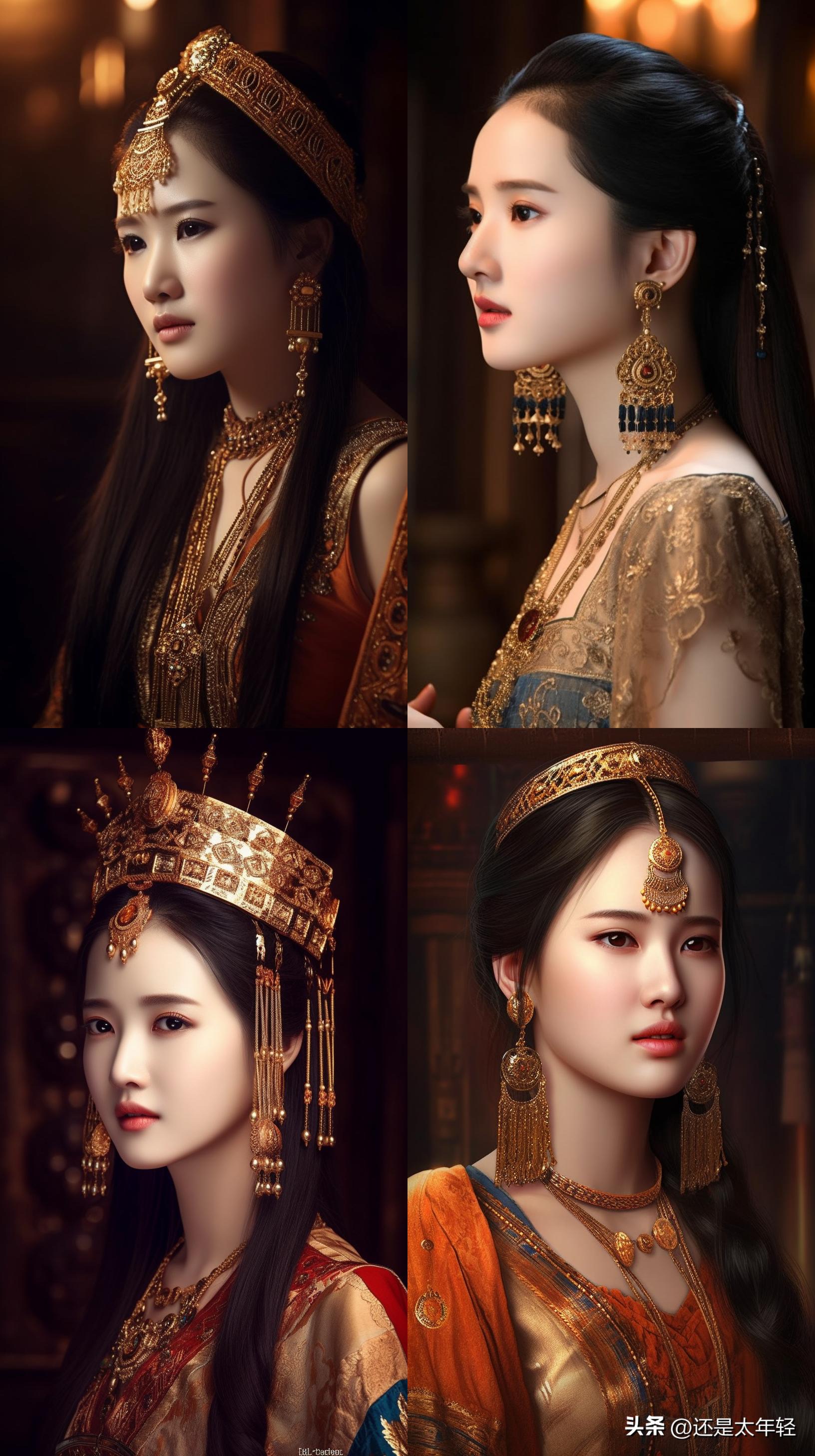 中国古代女性真实的样子,中国古代女子是什么样子的