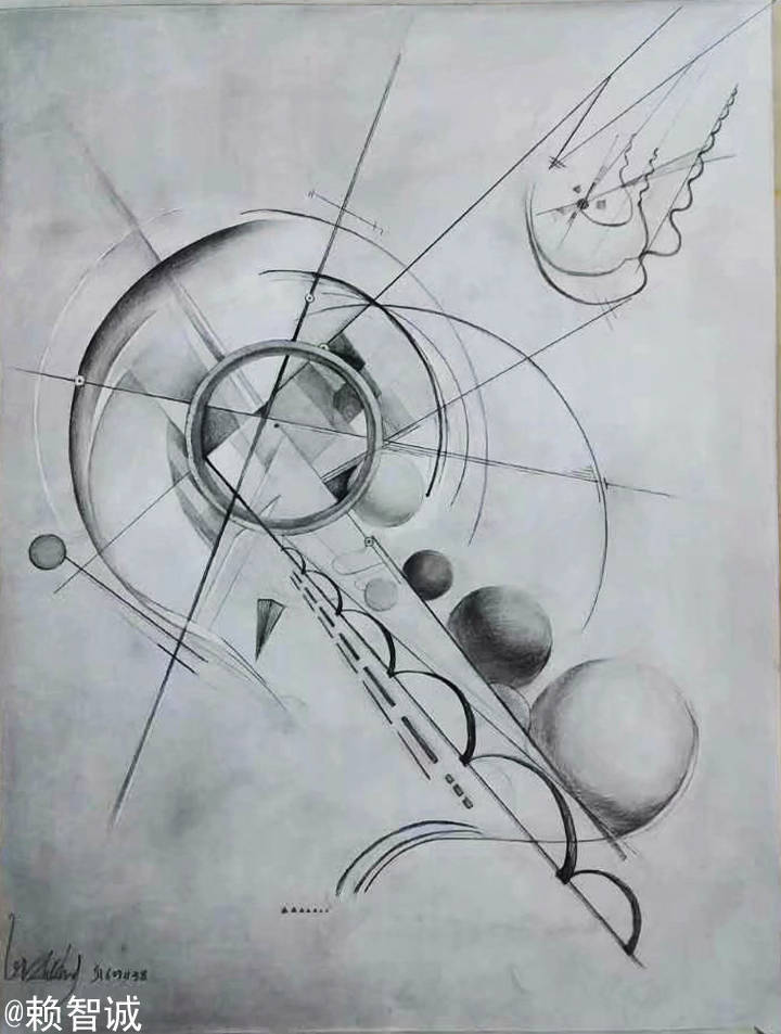 抽象画简单的绘画作品有哪些？适合新手入门的简单抽象画