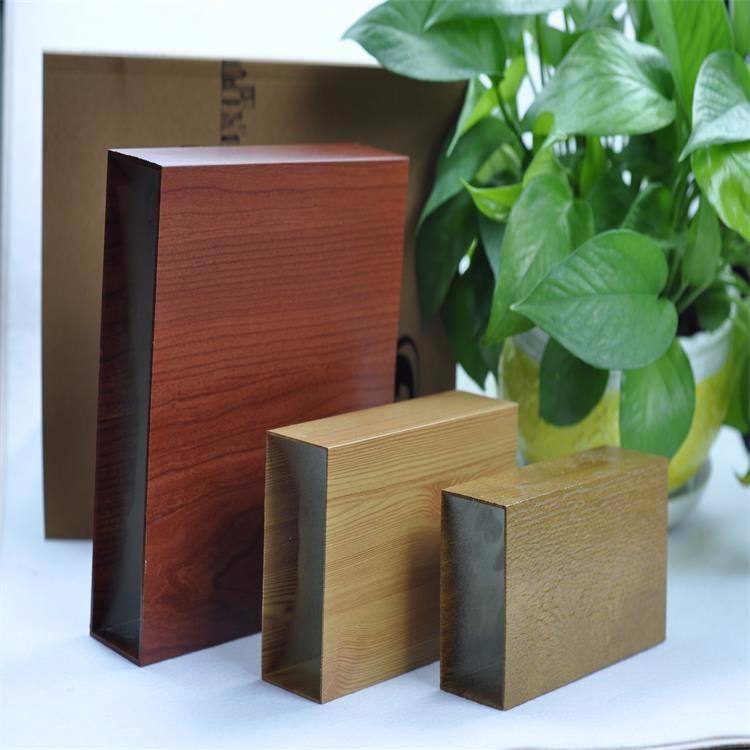 木纹铝方通大全,幕墙木纹铝方通