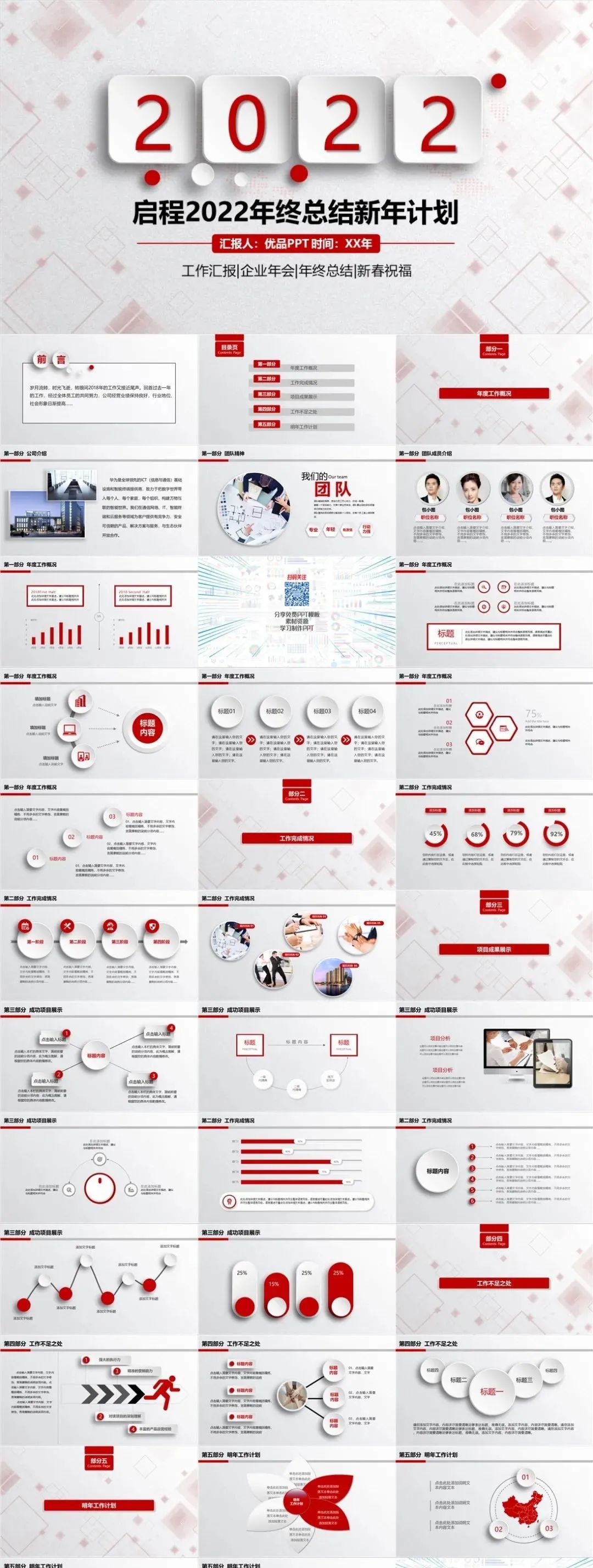 年度总结ppt模板高级感,ppt年终总结模板超漂亮