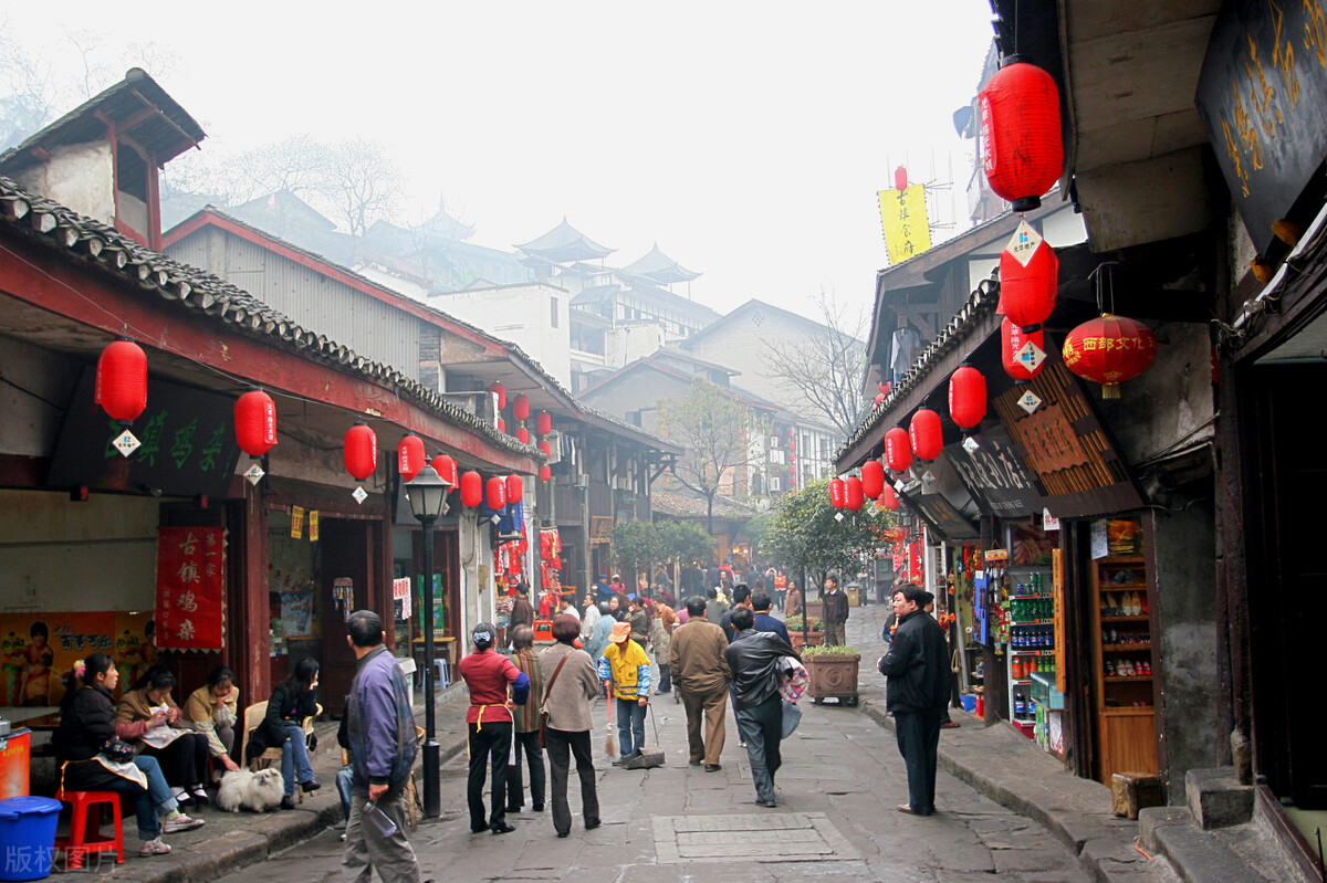 重庆磁器口古街游览,重庆磁器口古镇介绍