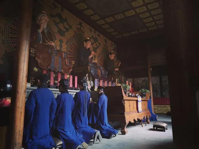 神像开光及装藏,张天师神像开光