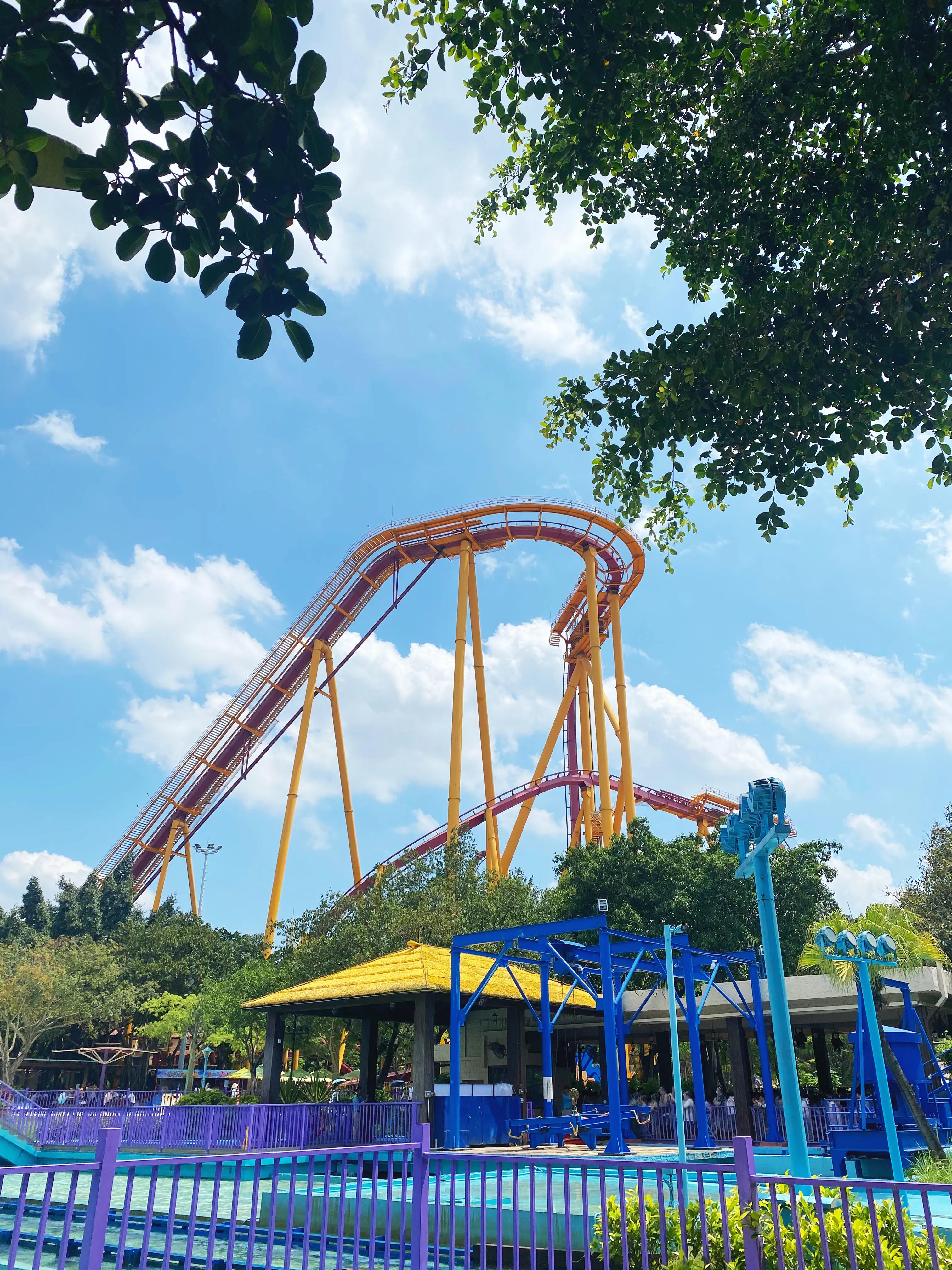 广州长隆欢乐世界攻略一日游,广州长隆欢乐世界时光穿梭过山车