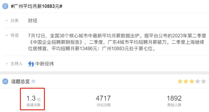 在广州月薪2万还是在家月薪6000,在广州月薪多少算高薪水平