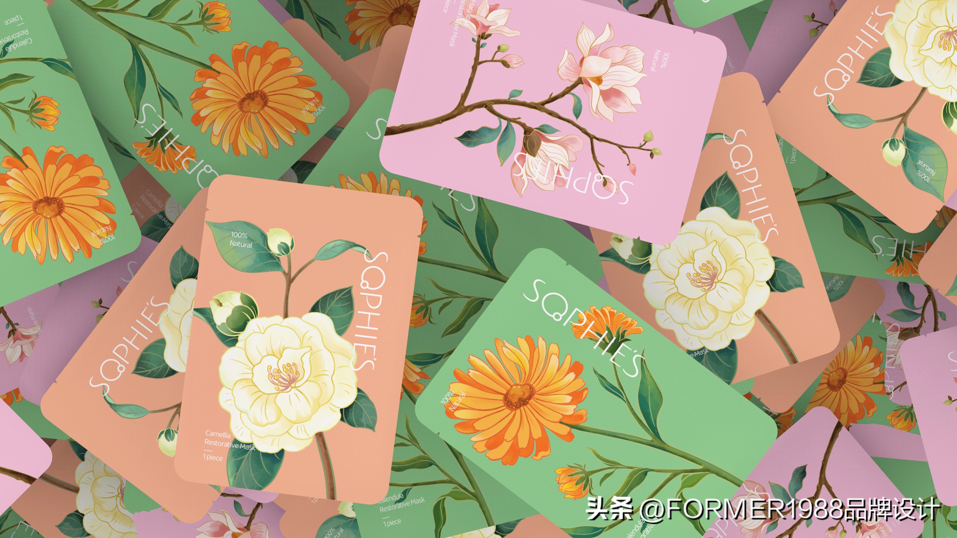 插画化妆品包装,插画化妆品包装设计