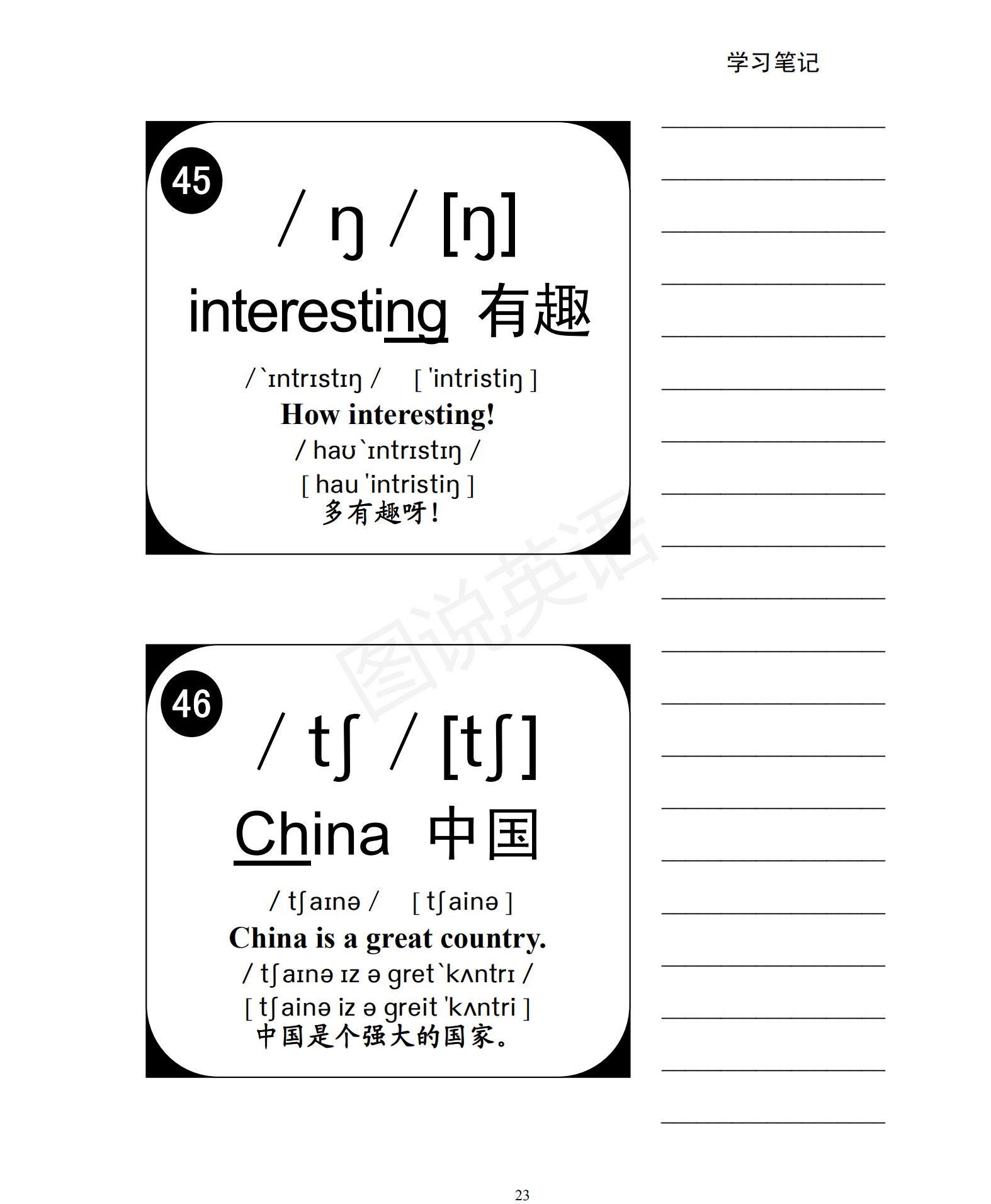 一口气学会音标视频,音标48个国际音标发音教程