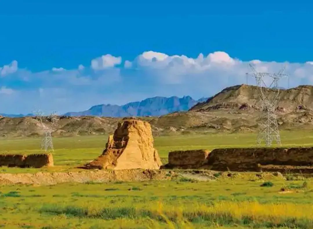长城冬天的雪景,长城雪天