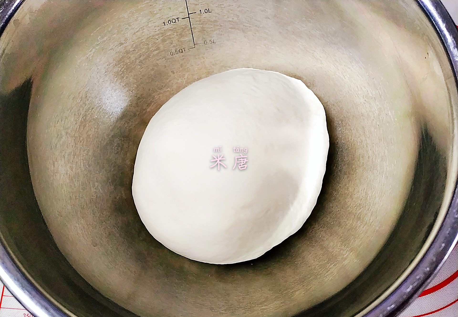 轻松get简单又好吃的蒜香吐司,米唐吐司面团