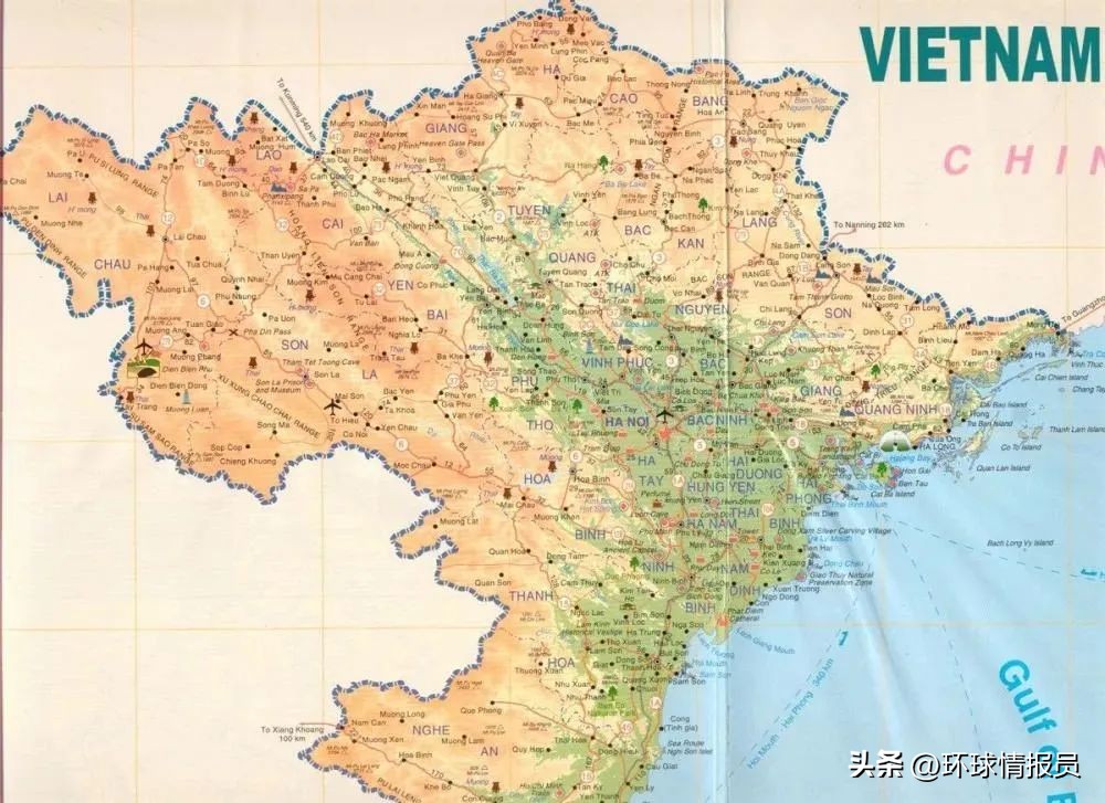 广西京族三岛全景图,广西京族和越南京族