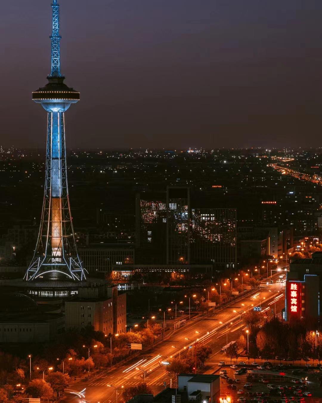 东营适合看夜景的地方,东营夜景一道亮丽的风景线