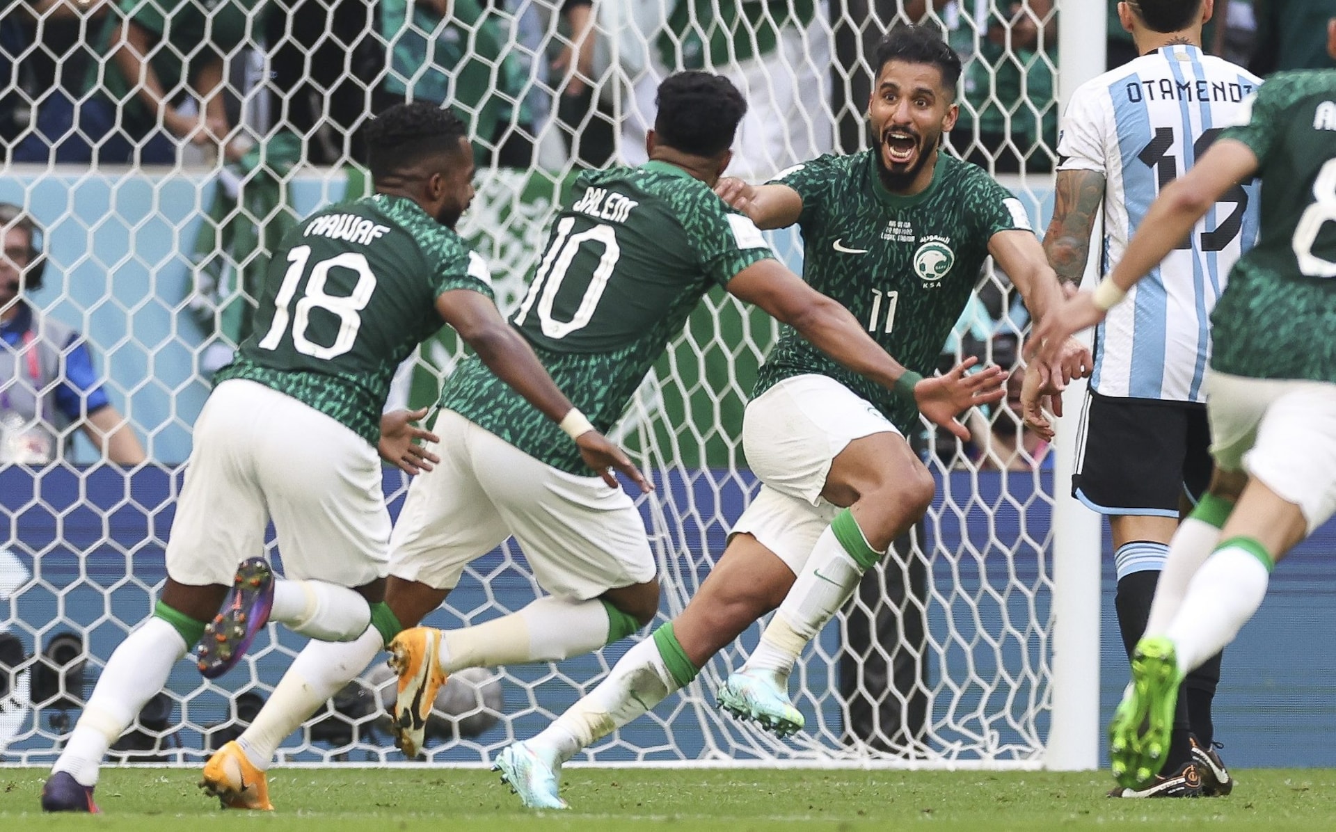 沙特赢得世界杯,2022世界杯沙特对战阿根廷