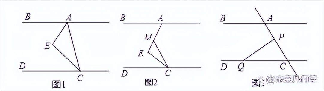 数学初中平行辅助线做法归纳,初中数学几何平行线辅助线