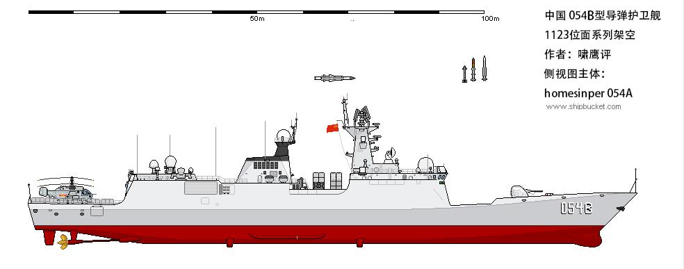 054b护卫舰想象图,054b护卫舰标准排水量