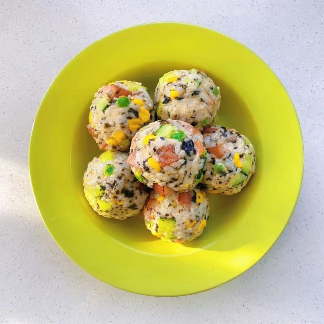 儿童手工饭团,饭团用纸做的手工