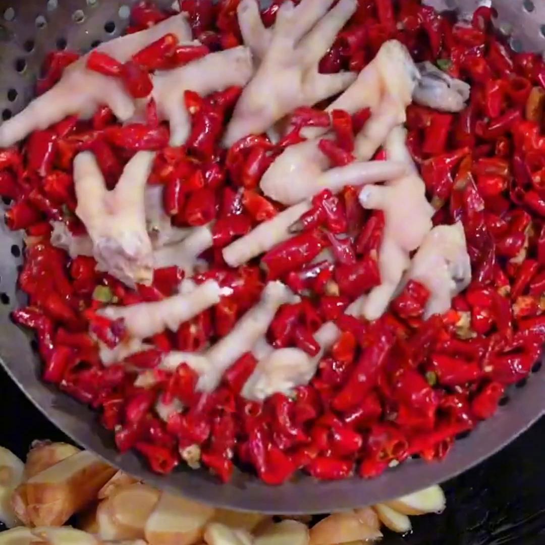 湘菜姜辣凤爪高压锅压几分钟,口味凤爪做法湘菜视频教程