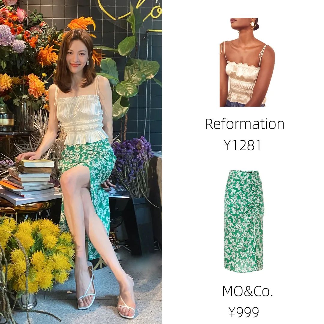 夏日穿搭明星同款,女明星夏季平价同款私服