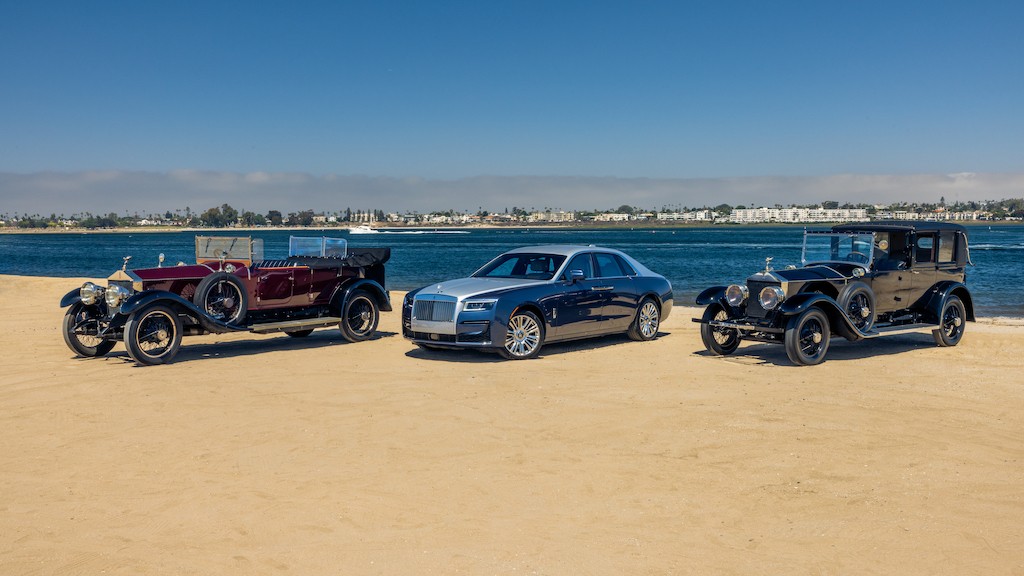 复古版劳斯莱斯幻影,劳斯莱斯复古老爷车1950