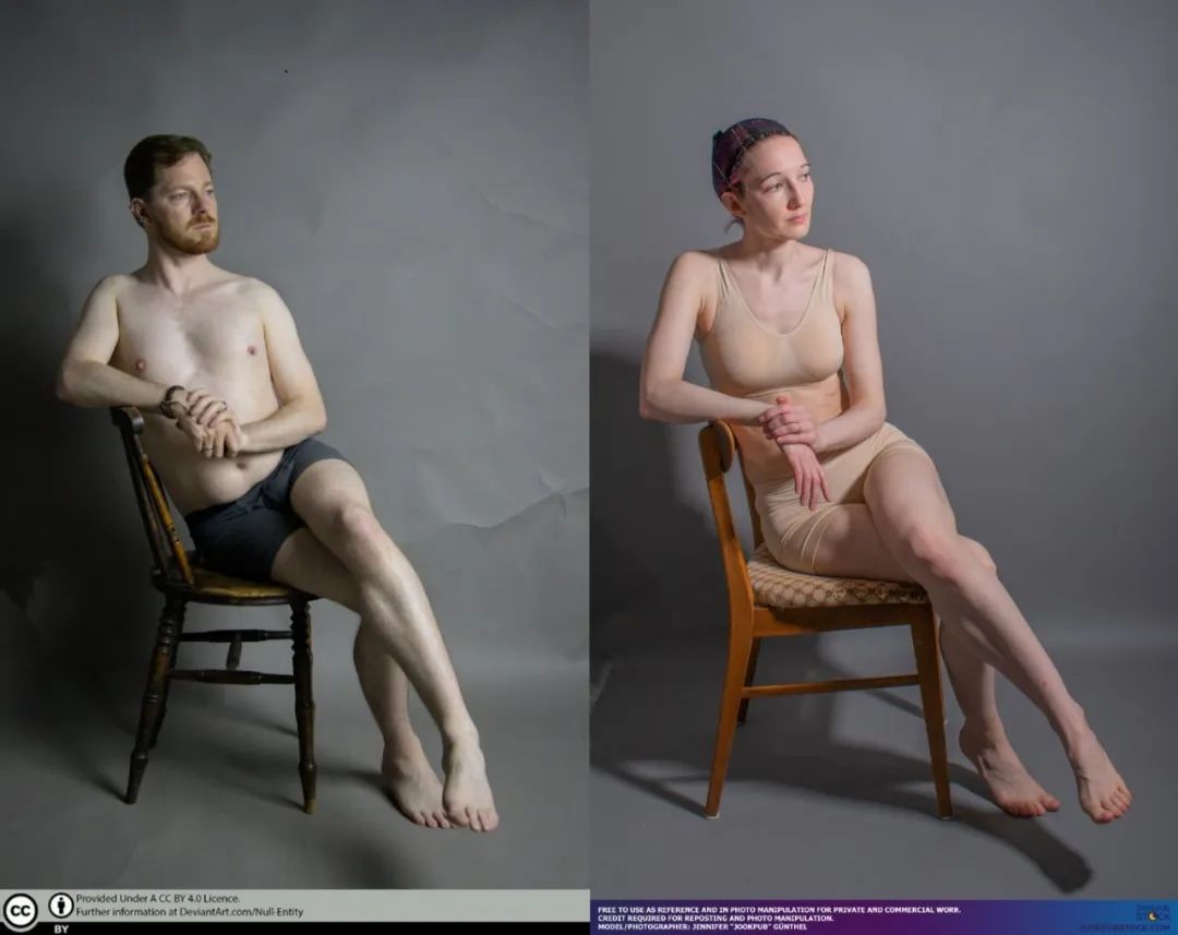 人体坐姿画法速写,速写坐姿人体结构及名称