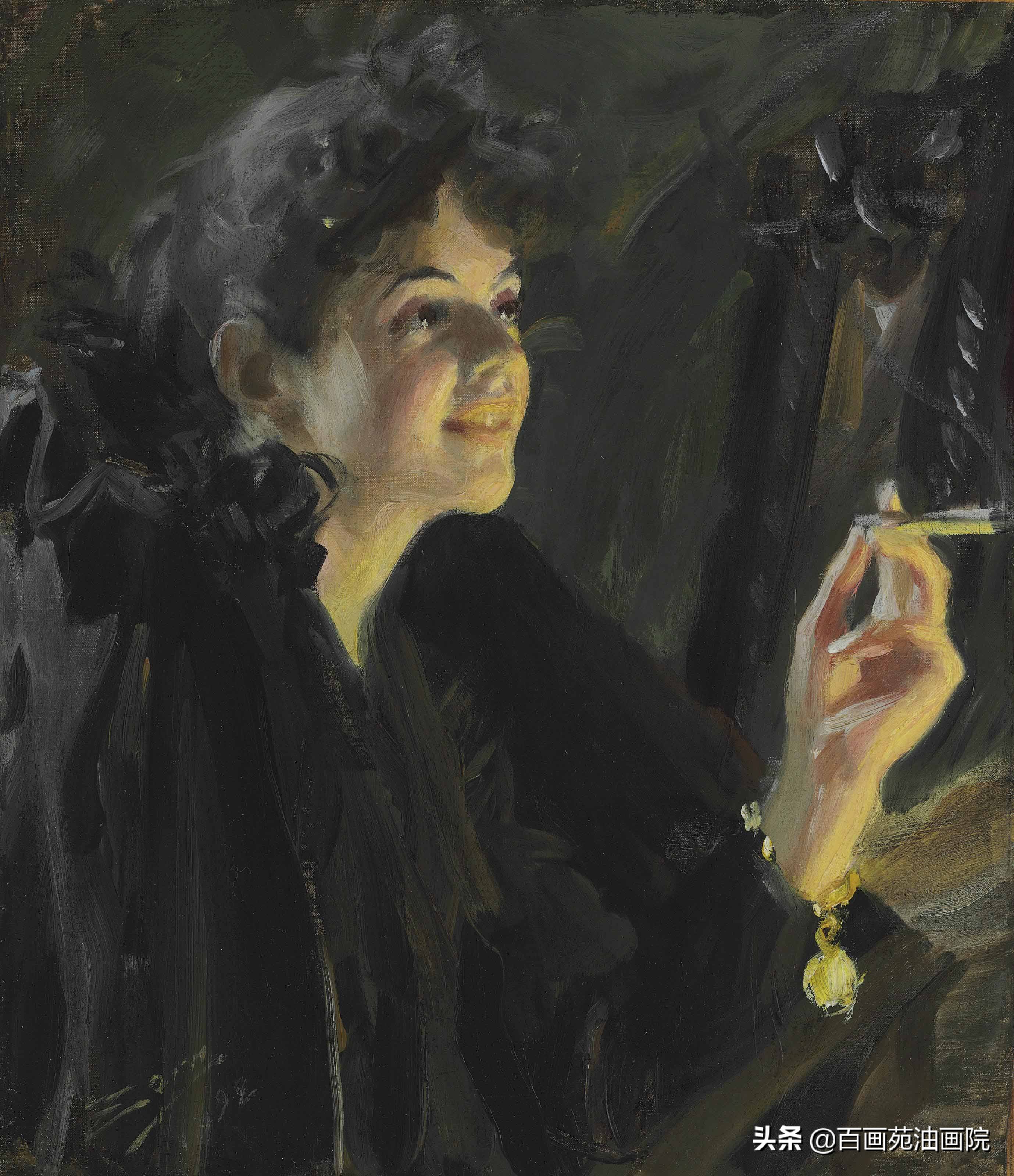 油画吸油怎么处理,画面油腻解决方法板绘