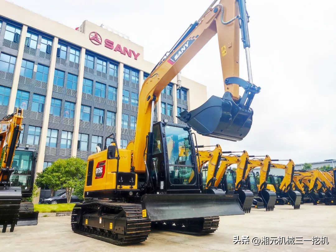 三一小挖75全新,三一sy75c国四新款多少钱