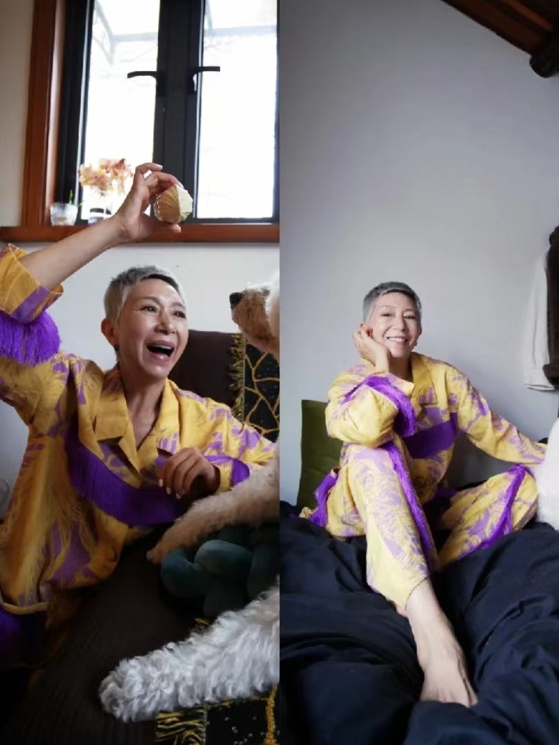 78岁老奶奶穿衣时尚又时髦,时尚奶奶怎么穿年轻显气质