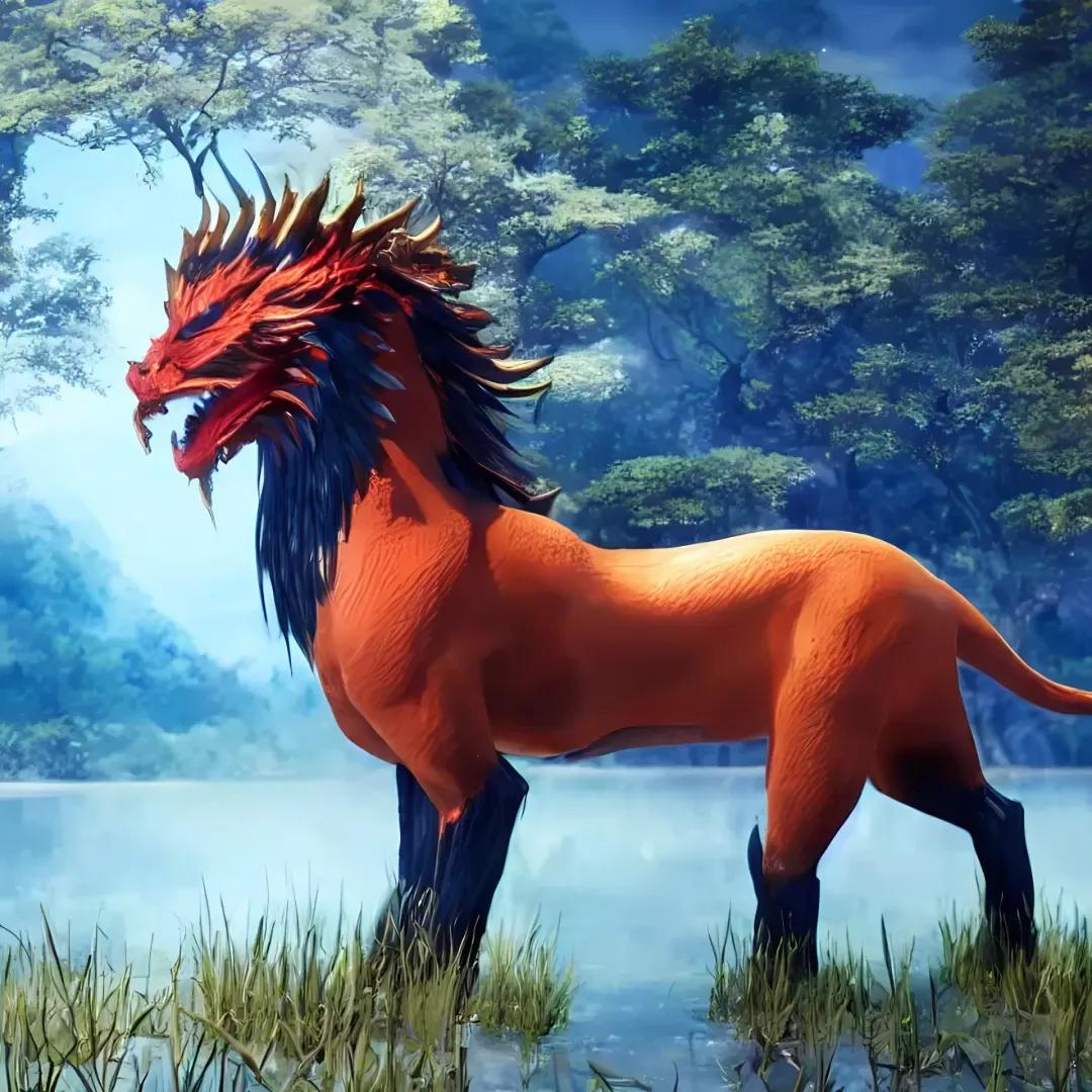 神话中麒麟与哪个神兽长得一样,麒麟在中国神话中代表了什么