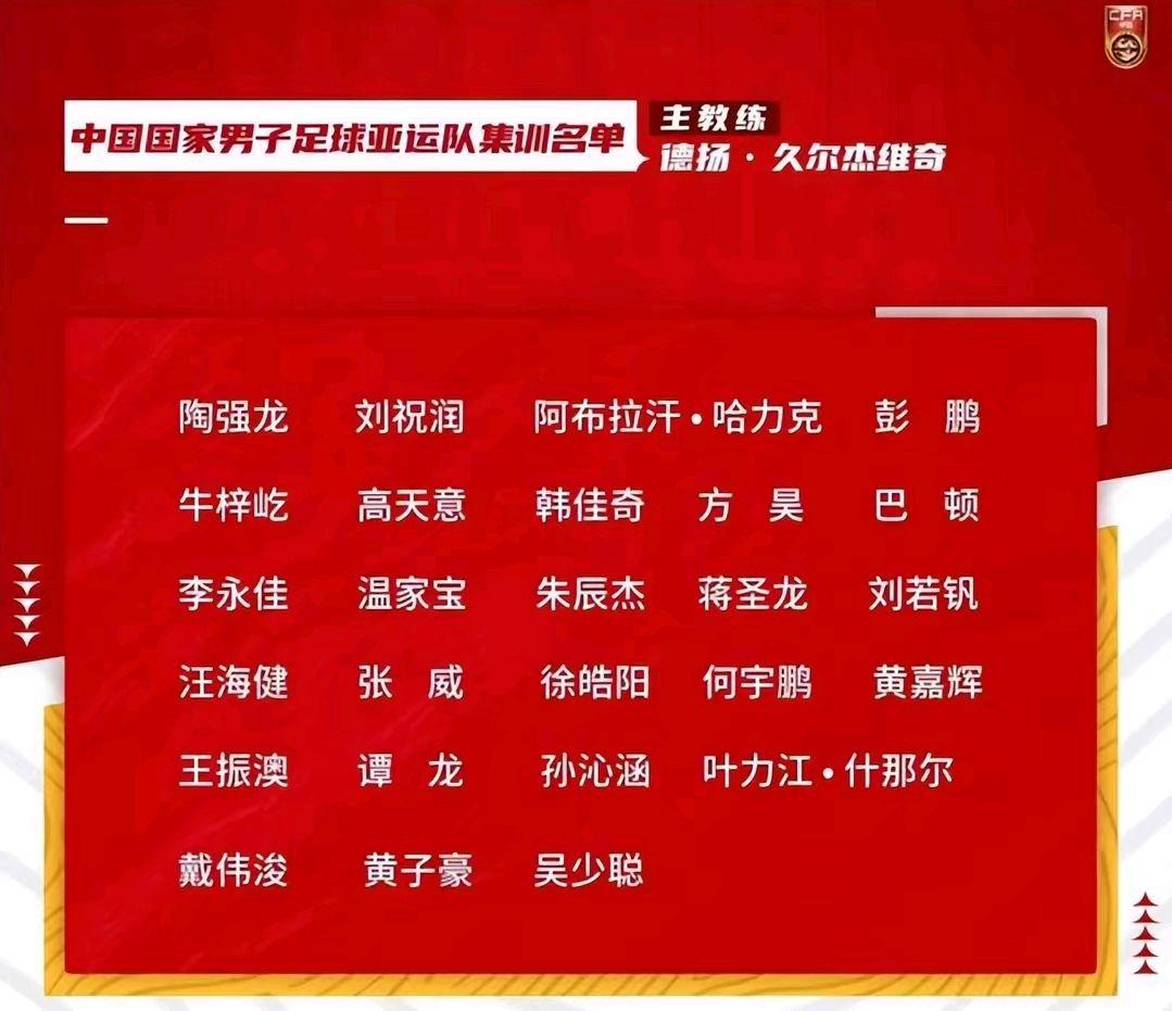 上海男足u18刘若钒,u24国足最新比赛