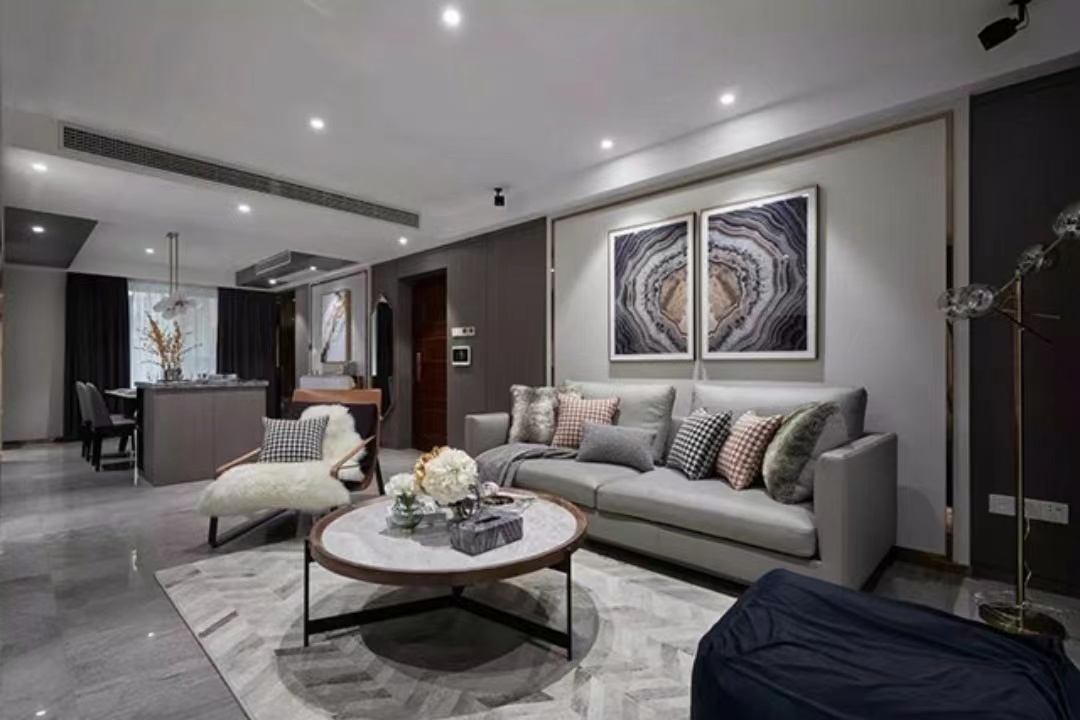 理想家轻奢装修风格,轻奢全屋定制效果图卧室