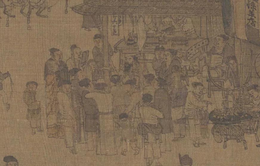 清明上河图细节图详解,清明上河图有趣细节