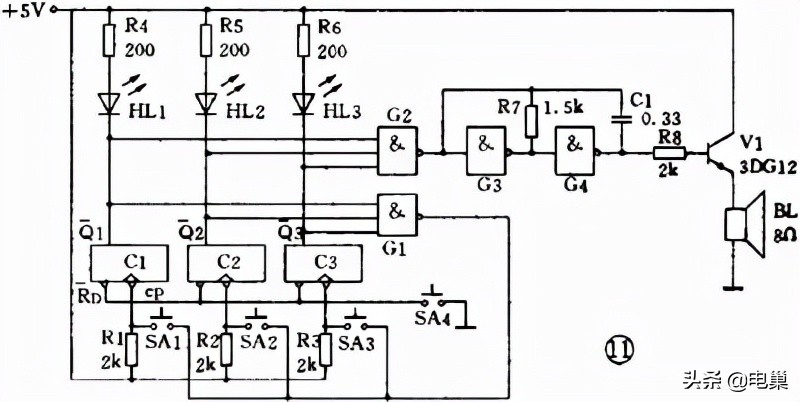 照明电路图符号大全图解,电路图符号形状图案大全