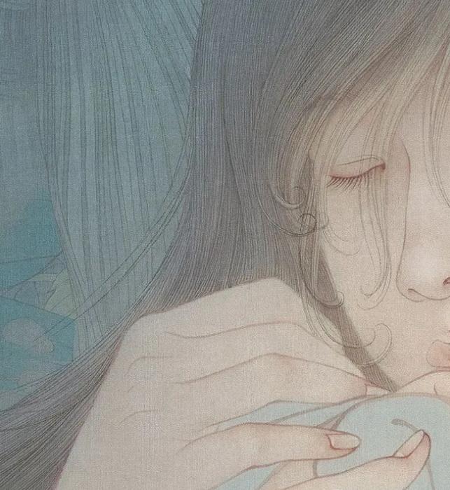 父女画家都是博士，画人体，父亲不敢画？女儿却画出了风情万种