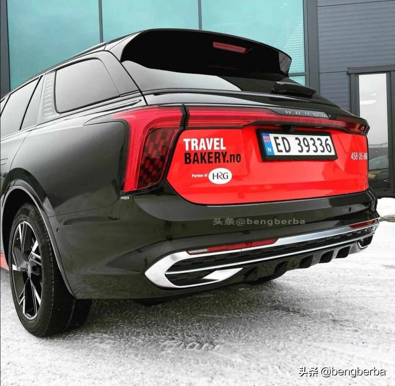 2022新款红旗e-hs9燃油版五座,红旗hs9出口多少钱