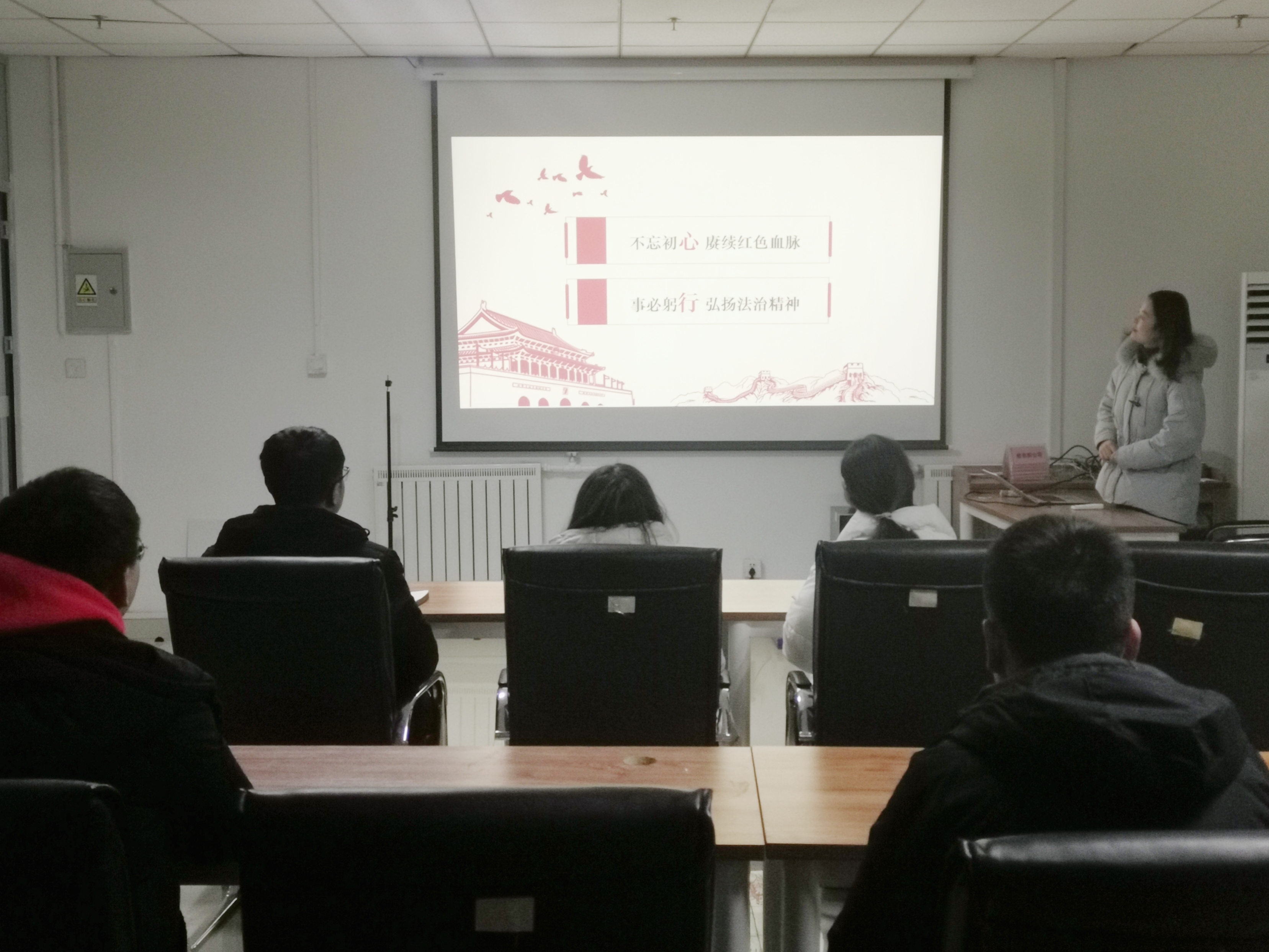 “心行共映”硕博宣讲团赴启贤(山东)企业管理咨询有限公司宣讲
