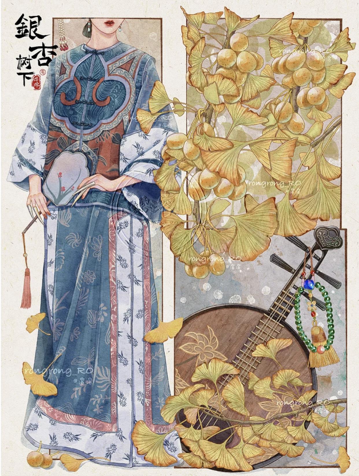 美式复古插画风格介绍,一组浓郁的写实风格场景插画