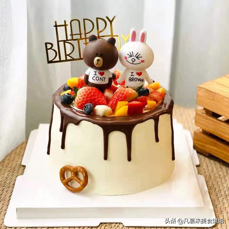 六一儿童节透明蛋糕盒子,六一儿童节蛋糕礼物