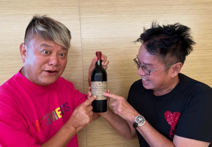 陈百祥谭咏麟一起吃饭,陈百祥和谭咏麟访谈