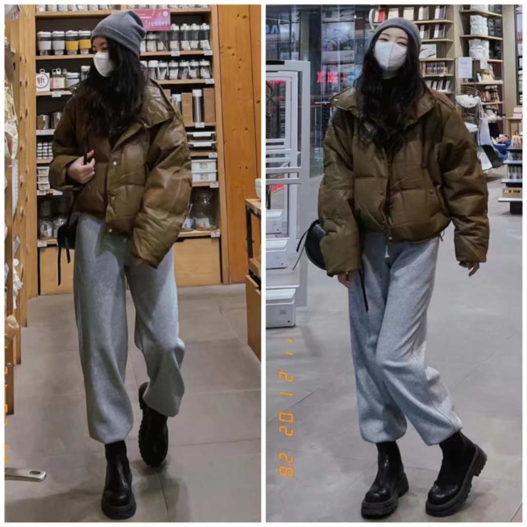 流行的靴子搭配什么衣服图片,中长靴子穿衣搭配图片2020秋冬