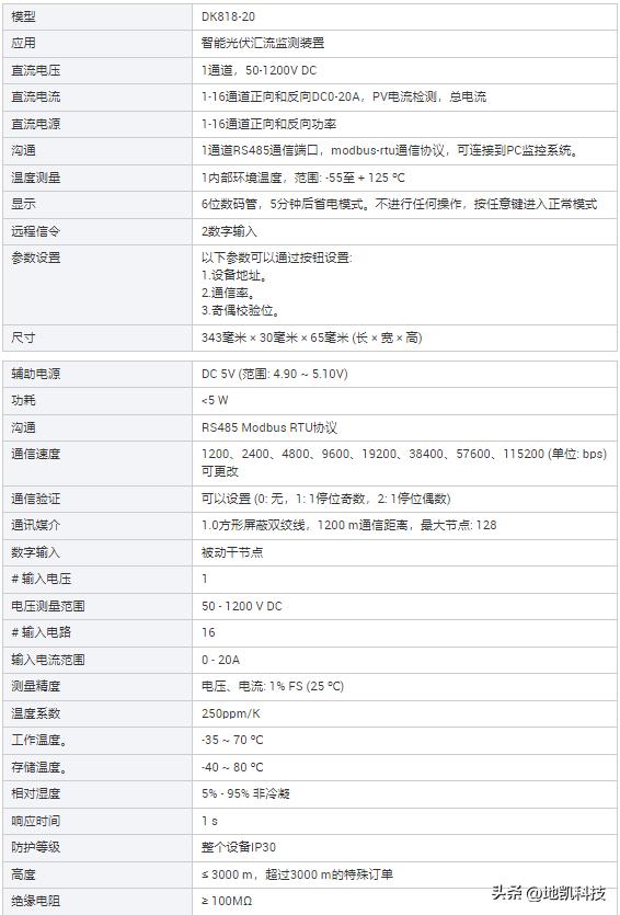 DK818-24光伏汇流箱监视器汇流箱