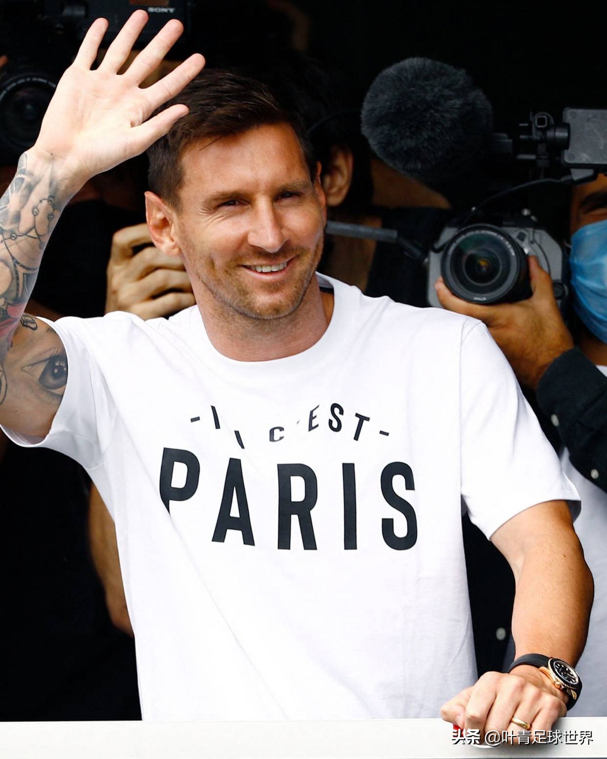 梅西足球奖手表 (梅西金球纪念手表)