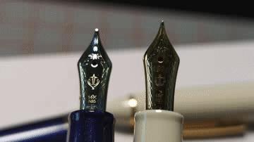 为换个心情买了瓶彩墨，为了这彩墨又买了支笔！新款14k开箱