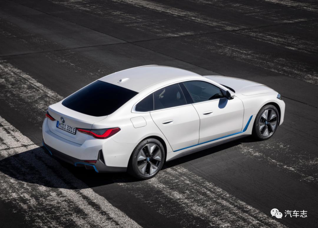 纯进口纯电轿跑宝马i4,新款宝马i4上市
