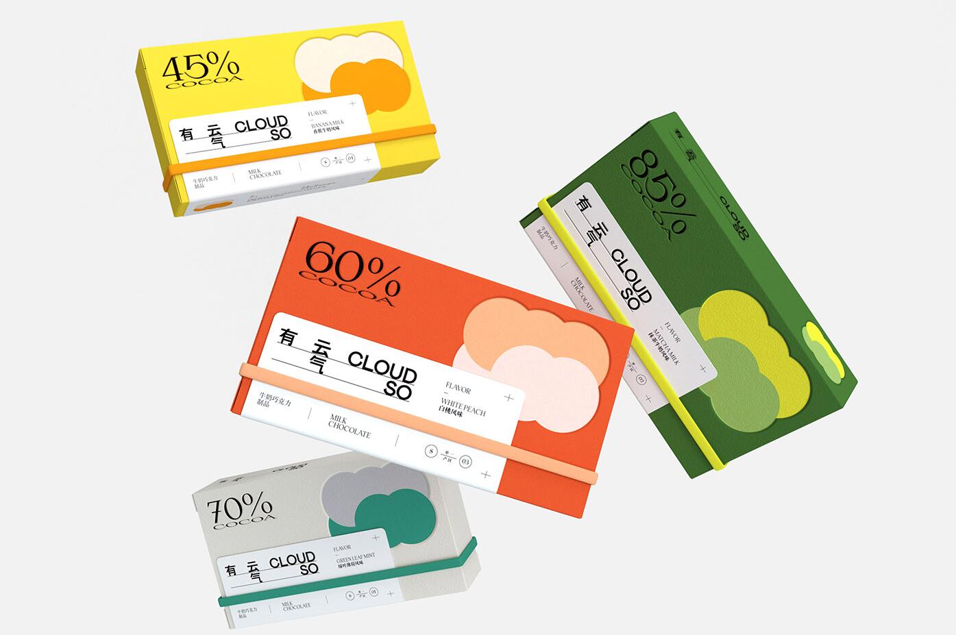 巧克力包装设计步骤,简单巧克力大件造型