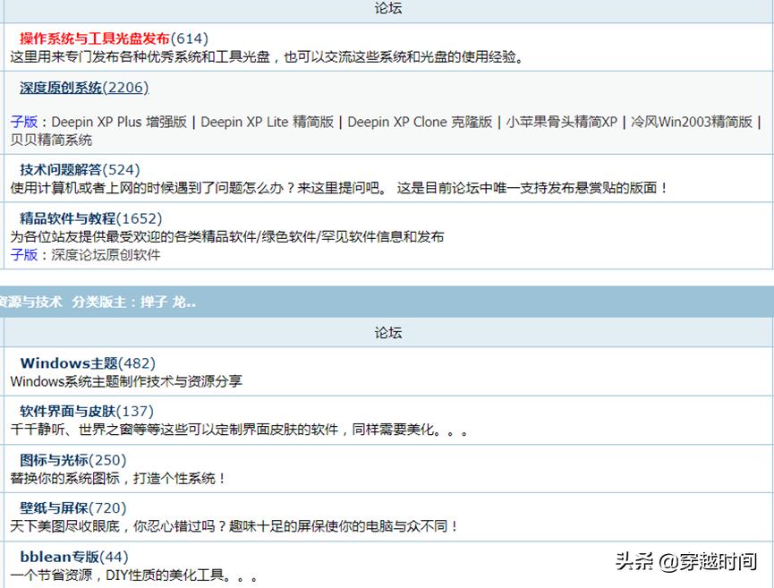 穿越时间•深度技术论坛盗版WindowsXP始末