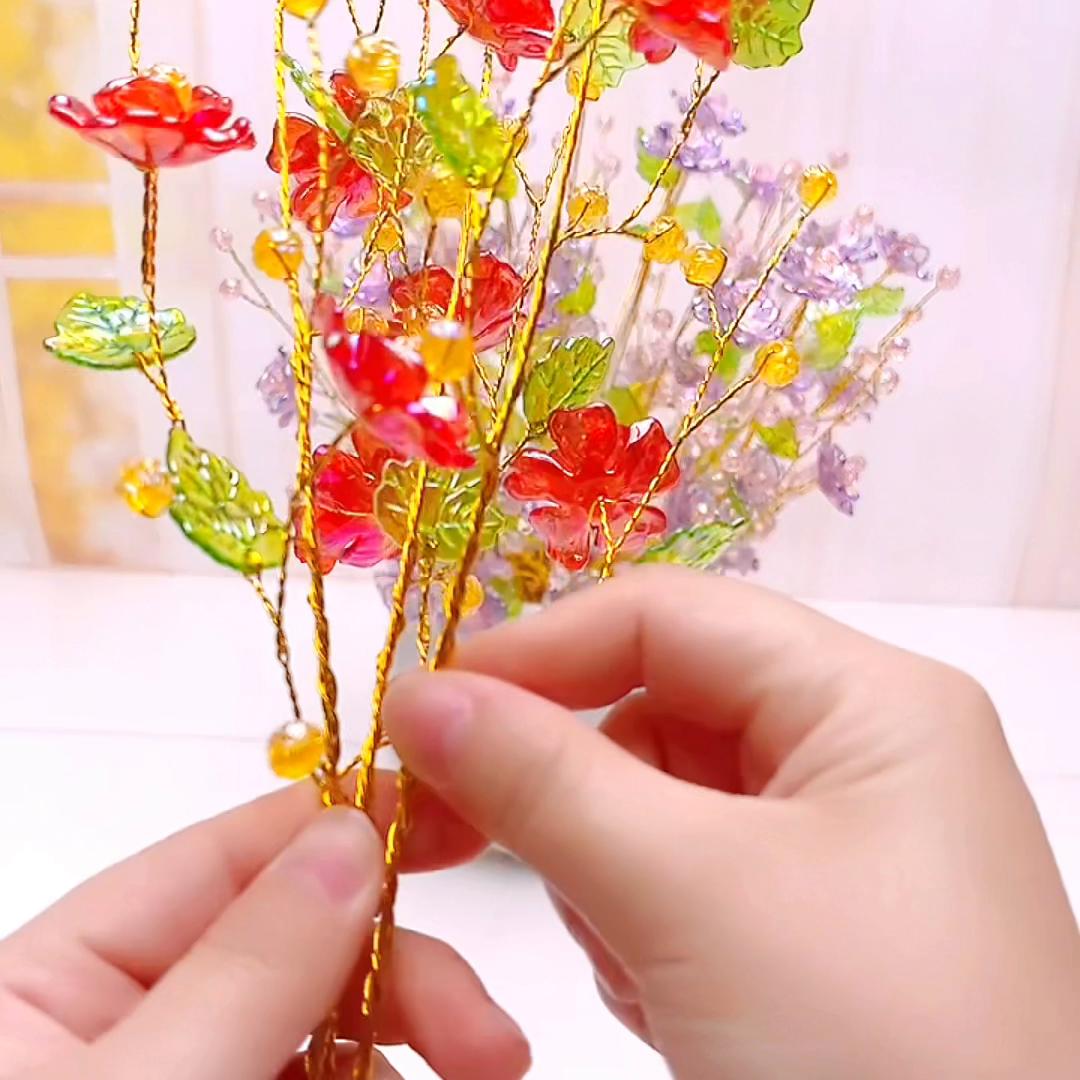 水晶玫瑰多肉,水晶玫瑰花教程